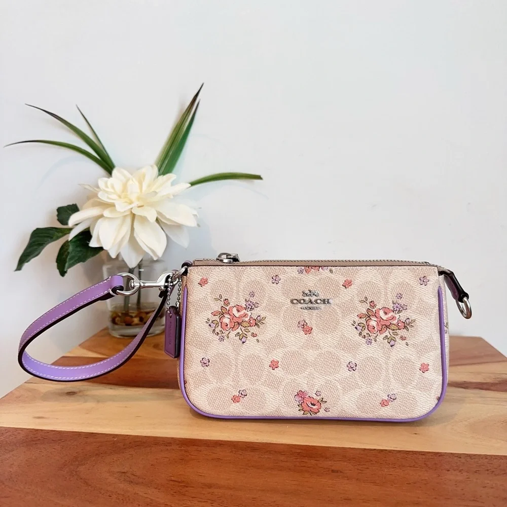 NWT Coach‎ Nolita 19 In Signature Canvas With Floral Print